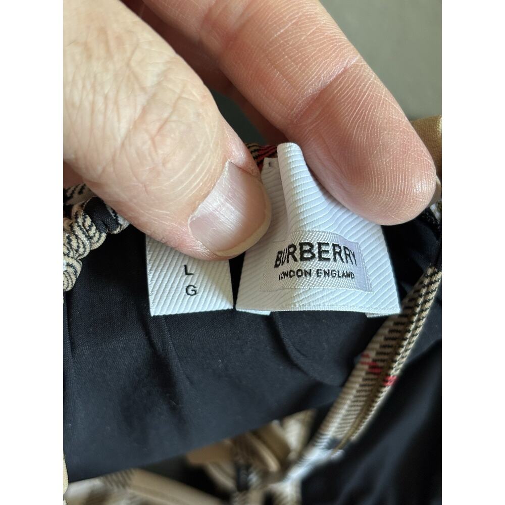 BURBERRY - Classic Check 2 Piece Bikini - Size Large - Picture 7 of 8